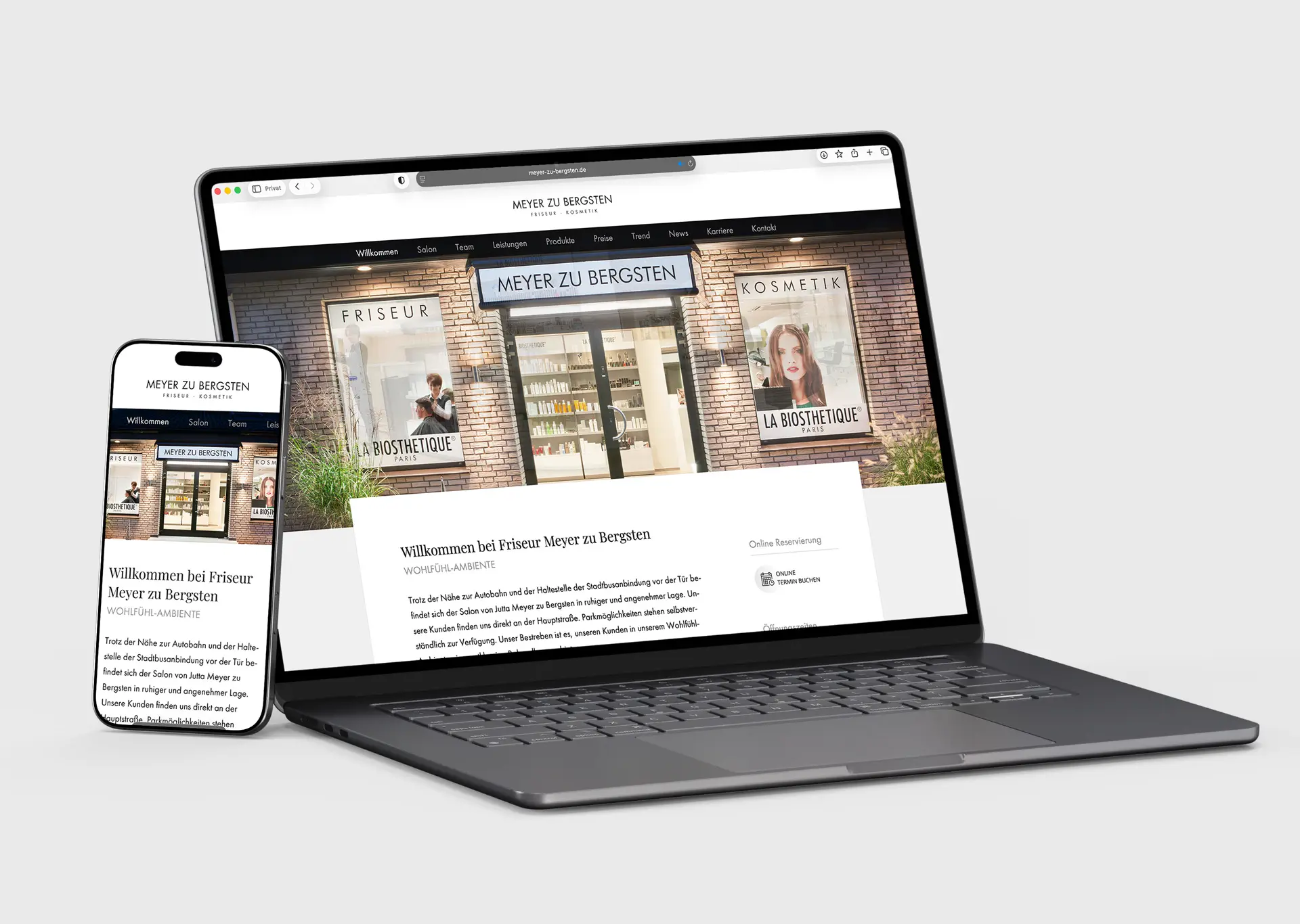 Friseur Website notthoff Pakete Basic 2