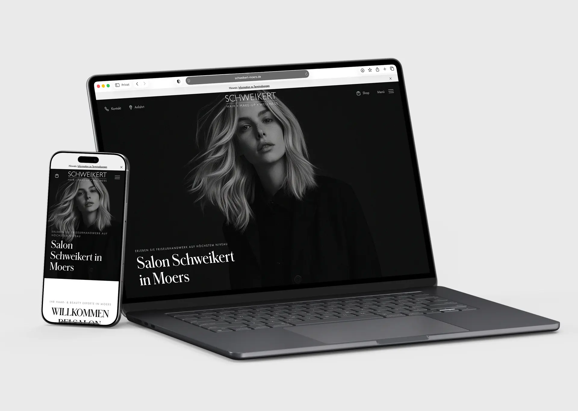 Friseur Website notthoff Pakete Premium